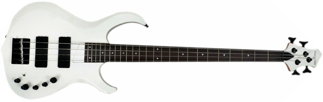 Marcus Miller M2 4st 2nd Generation Rw Sans Housse - White Pearl - Solid body electric bass - Main picture