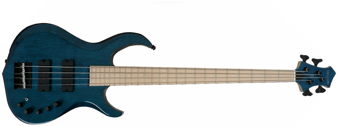 Marcus Miller M2 4st Tbl Active Mn - Trans Blue - Solid body electric bass - Main picture