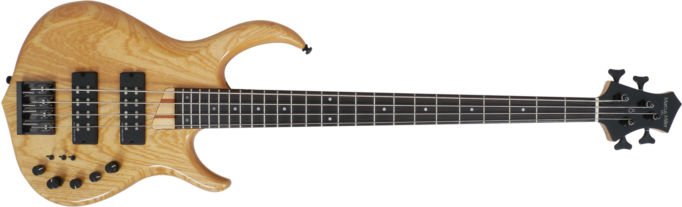 Marcus Miller M5 Swamp Ash 4st Active Eb - Natural - Solid body electric bass - Main picture