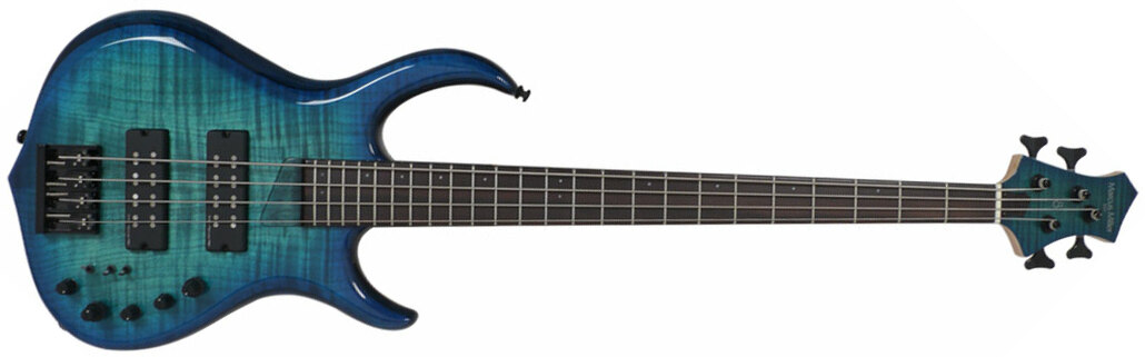 Marcus Miller M7 Alder 4st 2nd Generation Eb Sans Housse - Trans. Blue Burst - Solid body electric bass - Main picture