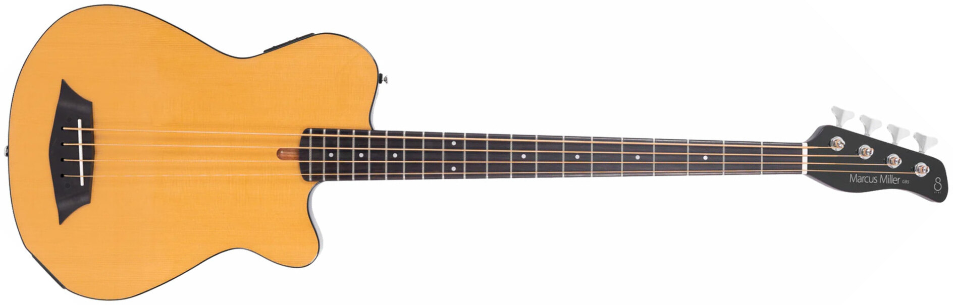 Marcus Miller Marcus Miller Gb5 4st Fretless 4c Active Rw - Natural - Solid body electric bass - Main picture