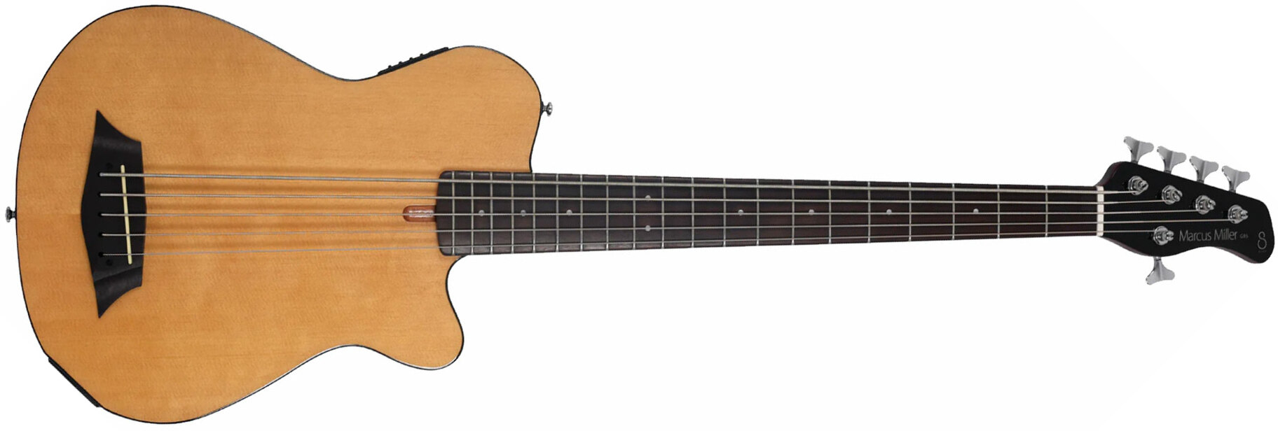 Marcus Miller Marcus Miller Gb5 5st Fretless 5c Active Rw - Natural - Solid body electric bass - Main picture