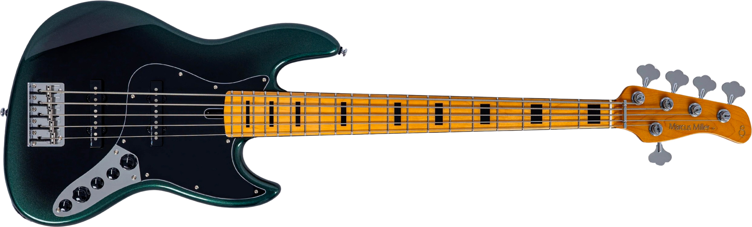 Marcus Miller Marcus Miller V7 Alder 2nd Gen 5st 5c Active Mn - Dark Forest - Solid body electric bass - Main picture