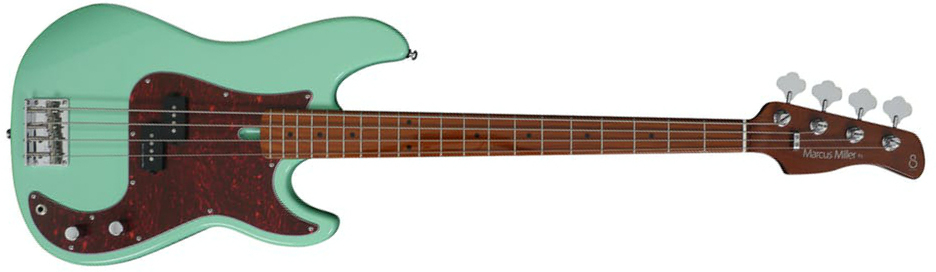 Marcus Miller P5 Alder 4st Mn - Mild Green - Solid body electric bass - Main picture