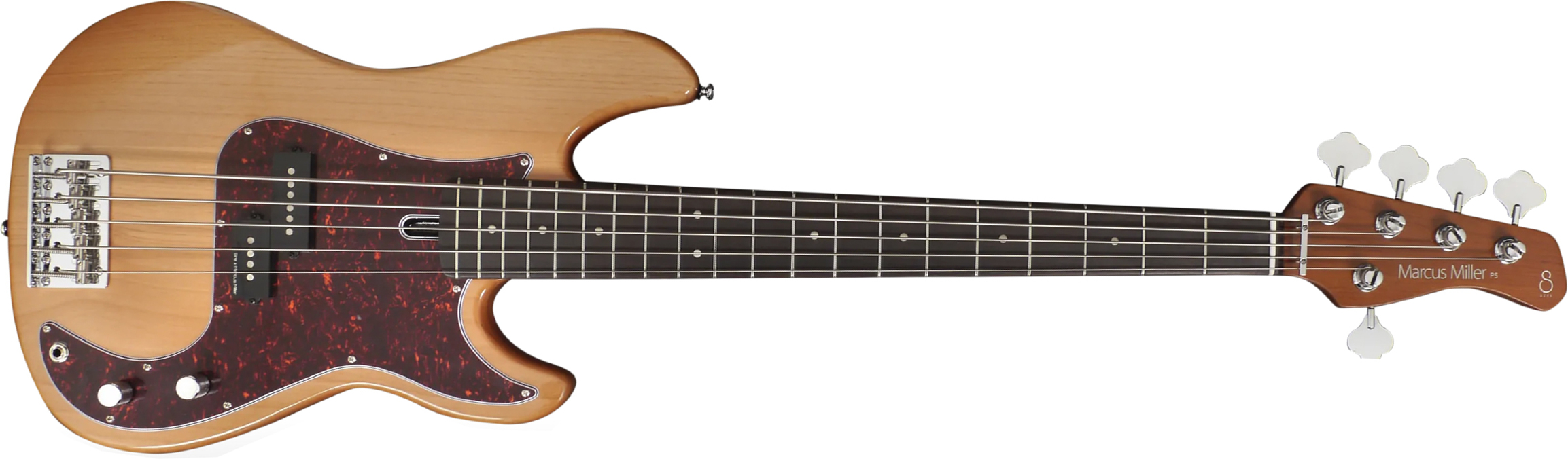 Marcus Miller P5r 5st 5c Rw - Natural - Solid body electric bass - Main picture