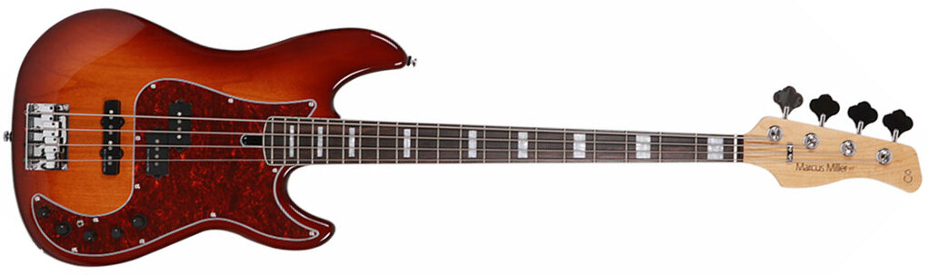 Marcus Miller P7 Alder 4st 2nd Generation Active Eb Sans Housse - Tobacco Sunburst - Solid body electric bass - Main picture