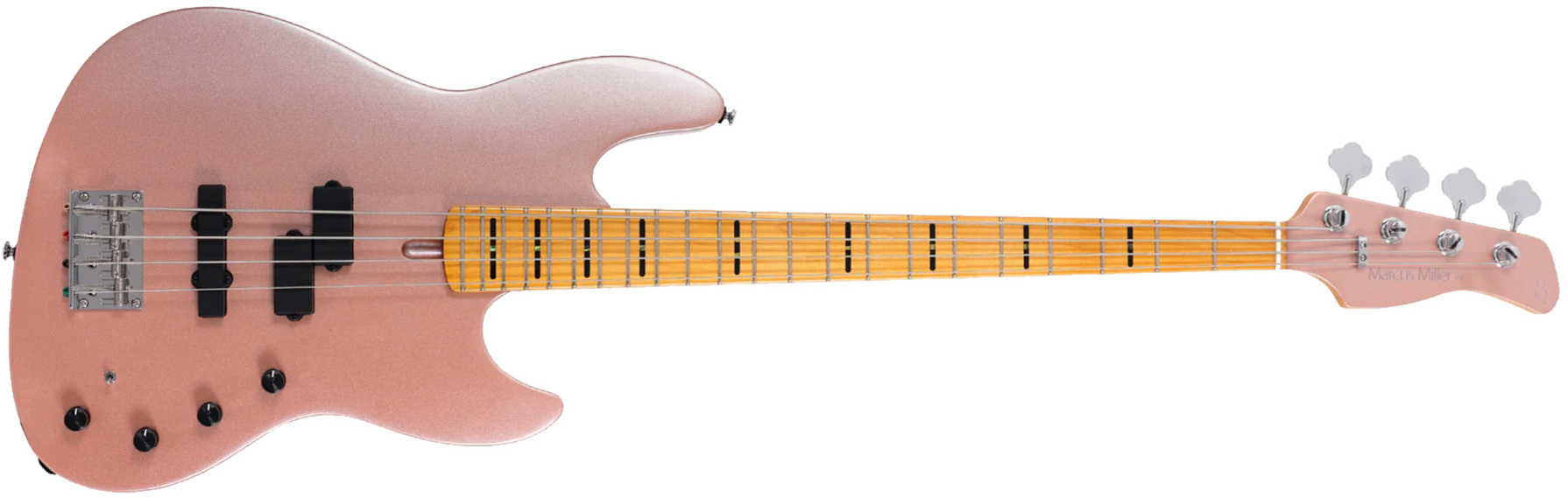 Marcus Miller U7 4st Active Mn - Rosegold - Solid body electric bass - Main picture