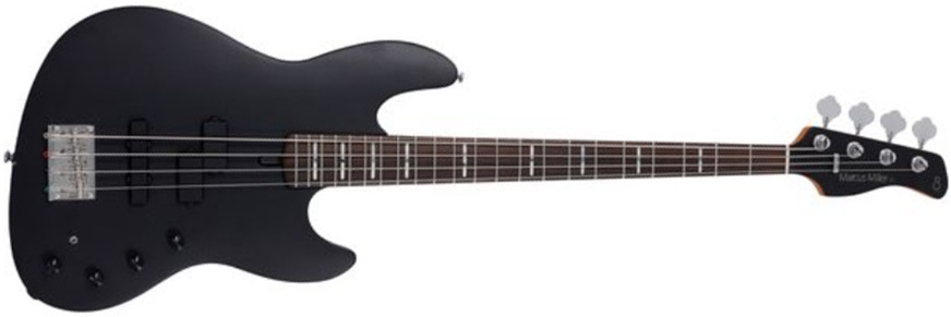Marcus Miller U7 4st Alder Rw - Satin Black - Solid body electric bass - Main picture