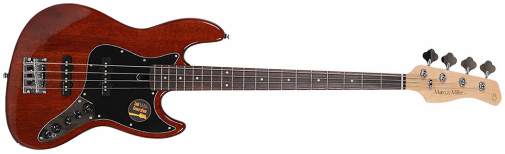 Marcus Miller V3 4st 2nd Generation Active Rw Sans Housse - Mahogany - Solid body electric bass - Main picture