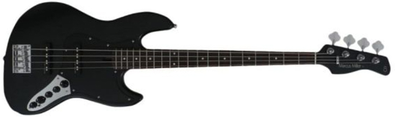 Marcus Miller V3 4st 2nd Generation Active Rw Sans Housse - Black Satin - Solid body electric bass - Main picture