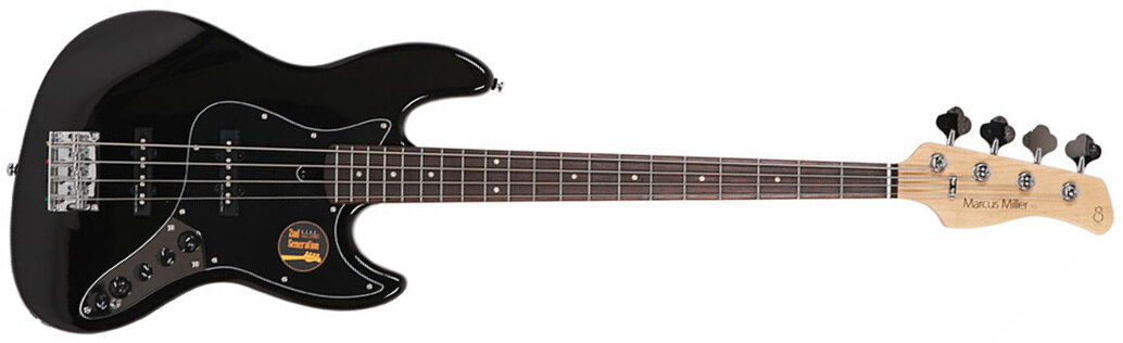 Marcus Miller V3 4st 2nd Generation Rw Sans Housse - Black - Solid body electric bass - Main picture
