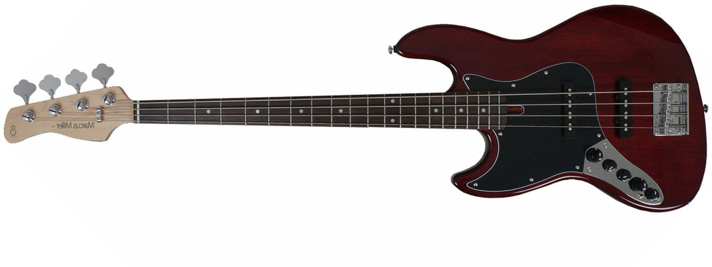 Marcus Miller V3 4st Ma Gaucher Lh Active Rw - Mahogany - Solid body electric bass - Main picture