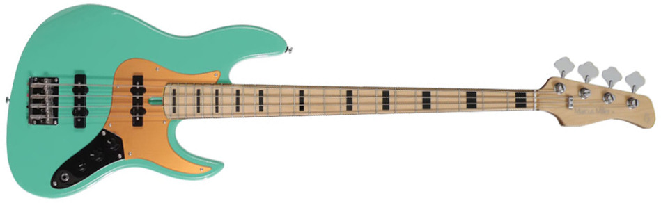 Marcus Miller V5 24 Fret 4st 4c Mn - Mild Green - Solid body electric bass - Main picture