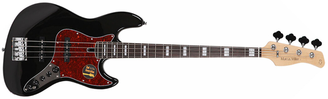 Marcus Miller V7 Alder 4st 2nd Generation 4-cordes Eb Sans Housse - Black - Solid body electric bass - Main picture