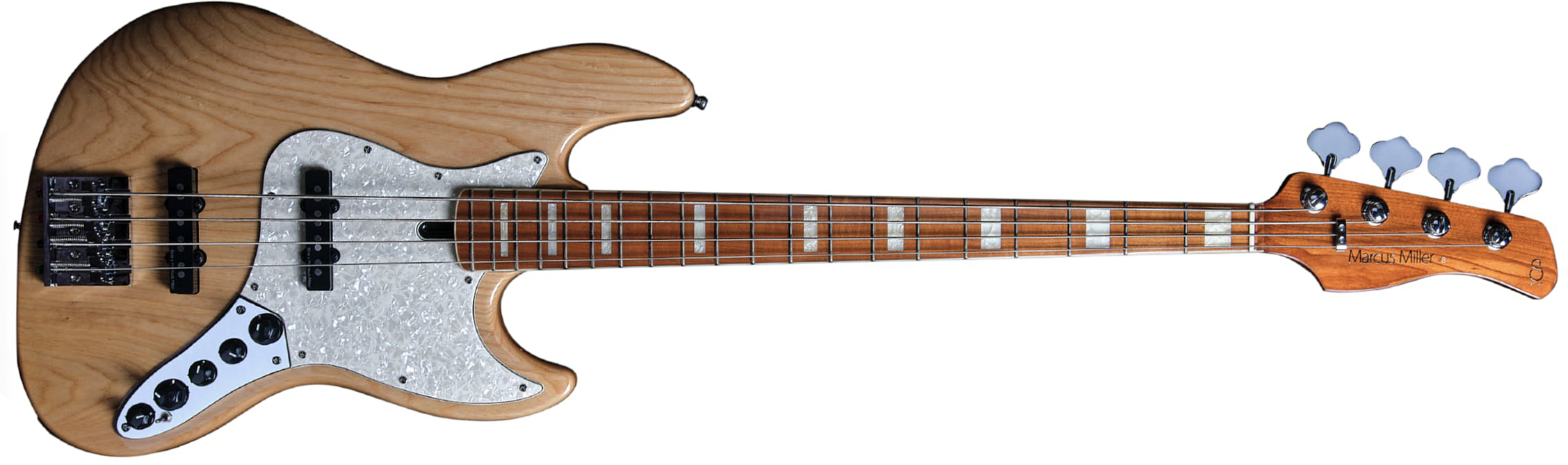 Marcus Miller V8 4st Active Mn - Natural - Solid body electric bass - Main picture