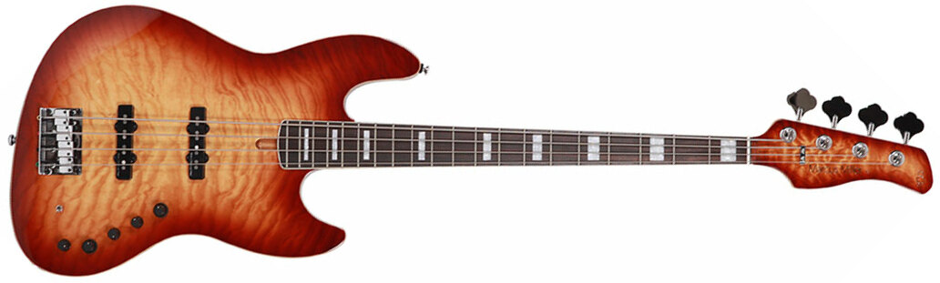 Marcus Miller V9 Alder 4st 2nd Generation Eb Sans Housse - Brown Sunburst - Solid body electric bass - Main picture