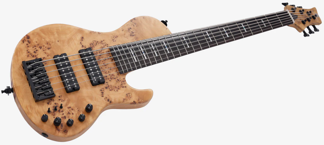 Marcus Miller F10 6c Active Rw - Natural Satin - Solid body electric bass - Variation 2