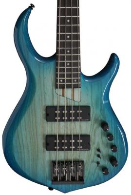 Solid body electric bass Marcus miller M5 Swamp Ash 4ST - Transparent blue