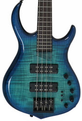 Solid body electric bass Marcus miller M7 Alder 4ST 2nd Gen (No Bag) - Trans. blue burst