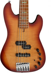 Solid body electric bass Marcus miller P10 Alder 5ST - Tobacco sunburst