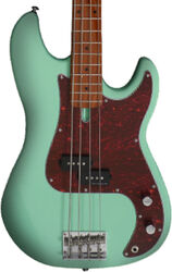 Solid body electric bass Marcus miller P5 Alder 4ST Fretless - Mild green