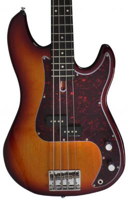 Solid body electric bass Marcus miller P5R 4ST - Tobacco sunburst
