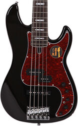 Solid body electric bass Marcus miller P7 Alder 5ST 2nd Gen (No Bag) - Black