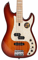 Solid body electric bass Marcus miller P7 Ash 4-String 2nd Gen (No Bag) - Tobacco sunburst