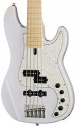 Solid body electric bass Marcus miller P7 Swamp Ash 5ST 2nd Gen - White blonde