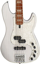 Solid body electric bass Marcus miller P8 4ST - White blonde