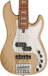 Solid body electric bass Marcus miller P8 5ST - Natural