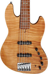 Solid body electric bass Marcus miller V10 Swamp Ash 5ST 2nd Gen (No Bag) - Natural