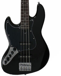 Solid body electric bass Marcus miller V3 4ST BK Left Hand - Black