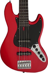 Solid body electric bass Marcus miller V3 5ST 2nd Gen (No Bag) - Red satin