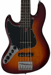 Solid body electric bass Marcus miller V3 5ST TS Left Hand - Tobacco sunburst