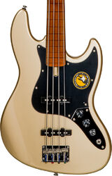 Solid body electric bass Marcus miller V5 Alder Fretless 4ST - Champagne gold metallic