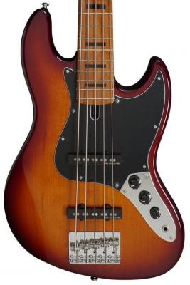 Solid body electric bass Marcus miller V5 Alder 5ST - Tobacco sunburst