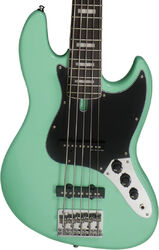 Solid body electric bass Marcus miller V5R 5ST - Mild green