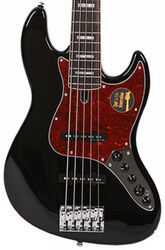Solid body electric bass Sire Marcus Miller V7 Alder 5ST 5-String (2nd Gen) - Black