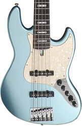 Solid body electric bass Marcus miller V7 Alder 5ST 2nd Gen (No Bag) - Lake placid blue