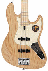 Solid body electric bass Marcus miller V7 Swamp Ash 4ST 2nd Gen (No Bag) - Natural