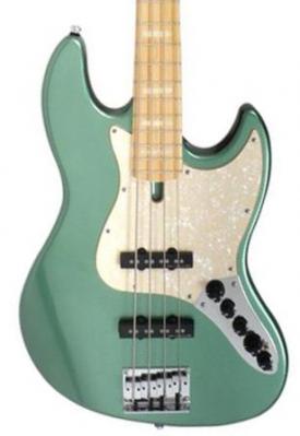 Solid body electric bass Marcus miller V7 Swamp Ash 4ST 2nd Gen (No Bag) - Sherwood green