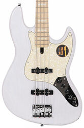 Solid body electric bass Marcus miller V7 Swamp Ash 4ST 2nd Gen (No Bag) - White blonde