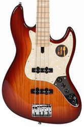 Solid body electric bass Marcus miller V7 Swamp Ash 4ST 2nd Gen (No Bag) - Tobacco sunburst