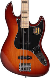 Solid body electric bass Marcus miller V7 Vintage Alder 4ST 2nd Gen (No Bag) - Tobacco sunburst