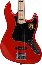 Solid body electric bass Marcus miller V7 Vintage Alder 4ST 2nd Gen (No Bag) - Bright metallic red