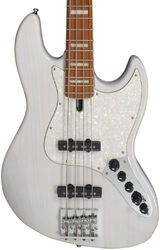 Solid body electric bass Marcus miller V8 4ST - White blonde
