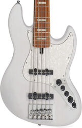 Solid body electric bass Marcus miller V8 5ST - White blonde