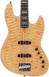 Solid body electric bass Marcus miller V9 Swamp Ash 4ST 2nd Gen (No Bag) - Natural