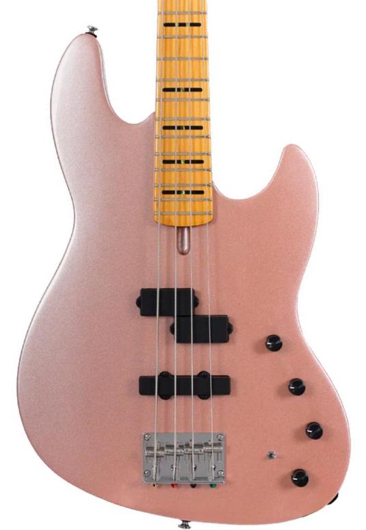 Solid body electric bass Sire Marcus Miller U7 4ST - Rosegold